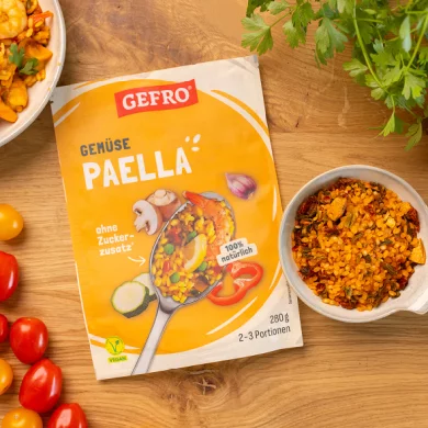 Gemüse Paella