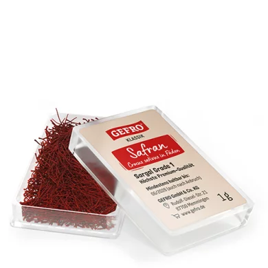 Roter Safran in Fäden 1g