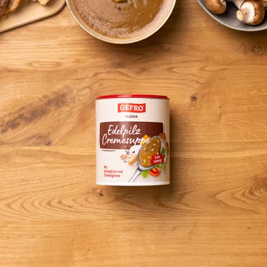 Edelpilz Creme-Suppe