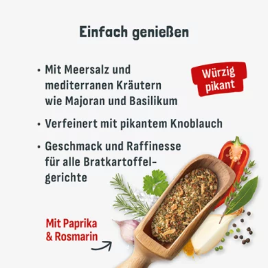 Bratkartoffel Würzmischung