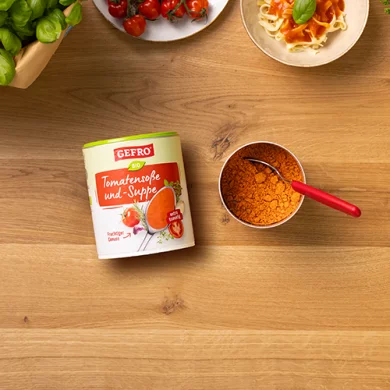 BIO Tomatensoße & -Suppe