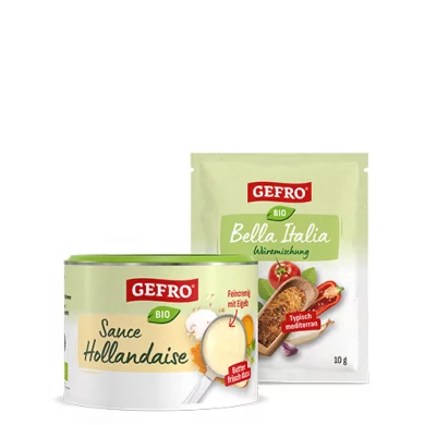 BIO Sauce Hollandaise + gratis dazu 1 Beutel BIO Bella Italia