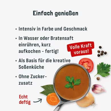 Dunkle Soße KRAFT & SAFT