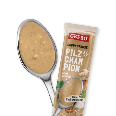 Suppen-Pause PILZ-CHAMPION