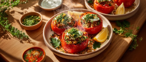 Bulgur-Tomate mit Gremolata