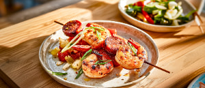 Garnelen-Chorizo-Spieß