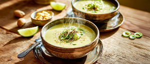 Avocado-Currycremesuppe