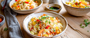 Bunte Reispfanne »Anita«