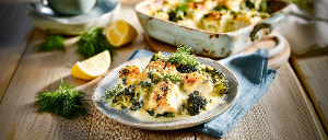 Seelachs-Brokkoli-Gratin