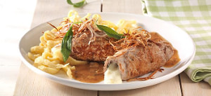 Filetröllchen mit Jägersoße