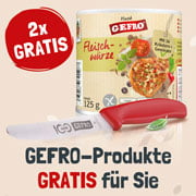 GRATIS Produkte für Sie